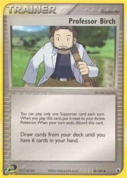 Carte Pokémon: Professor Birch