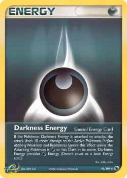 Carte Pokémon: Darkness Energy