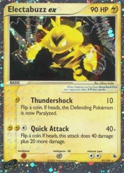 Carte Pokémon: Electabuzz ex