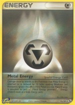 Carte Pokémon: Énergie Métal