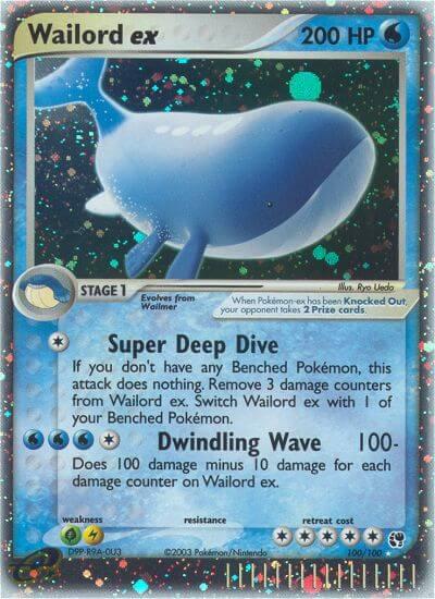 Carte Pokémon: Wailord ex [Wailord ex]