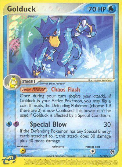 Carte Pokémon: Golduck [Akwakwak]