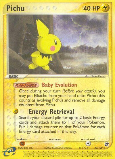 Carte Pokémon: Pichu [Pichu]