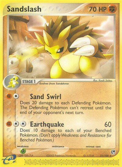 Carte Pokémon: Sandslash [Sablaireau]