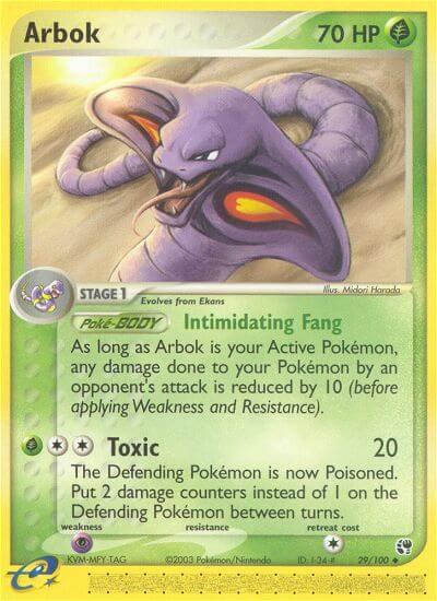 Carte Pokémon: Arbok [Arbok]