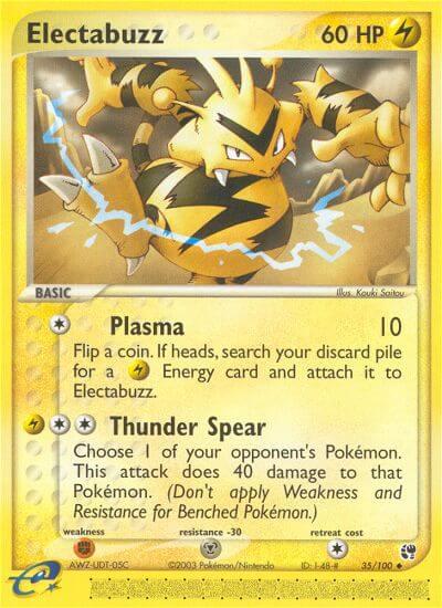 Carte Pokémon: Electabuzz [Elektek]