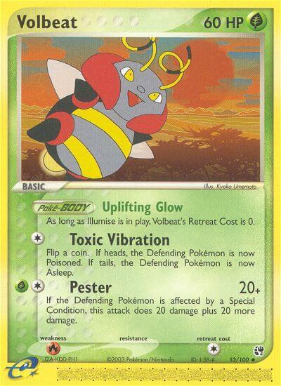 Carte Pokémon: Volbeat [Muciole]