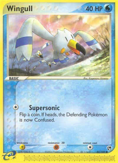 Carte Pokémon: Wingull [Goelise]