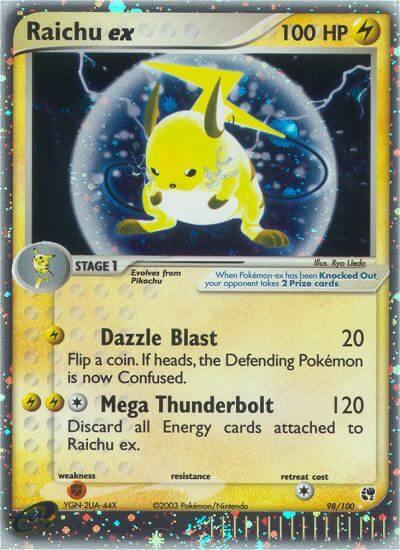 Carte Pokémon: Raichu ex [Raichu ex]