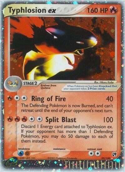 Carte Pokémon: Typhlosion ex [Typhlosion ex]