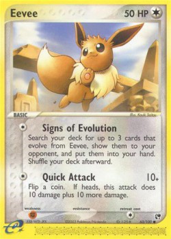 Carte Pokémon: Eevee