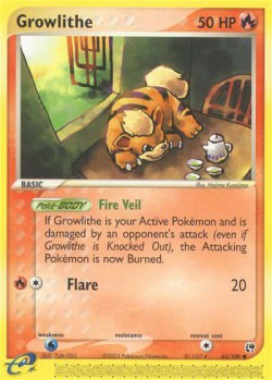 Carte Pokémon: Growlithe