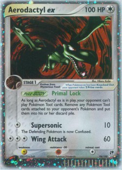 Carte Pokémon: Aerodactyl ex