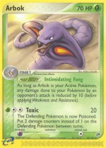 Carte Pokémon: Arbok