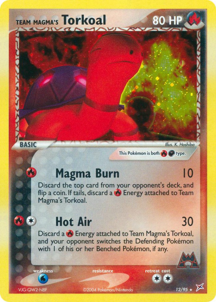 Carte Pokémon: Team Magma's Torkoal [Chartor de Team Magma]