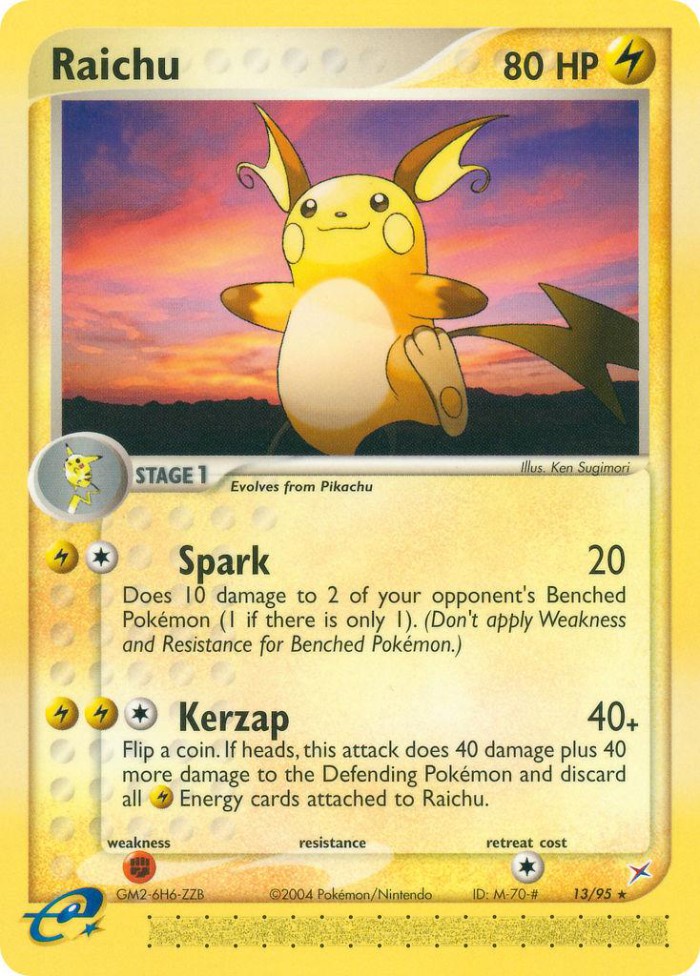 Carte Pokémon: Raichu [Raichu]