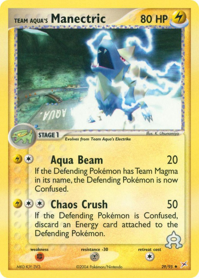 Carte Pokémon: Team Aqua's Manectric [Elecsprint de Team Aqua]