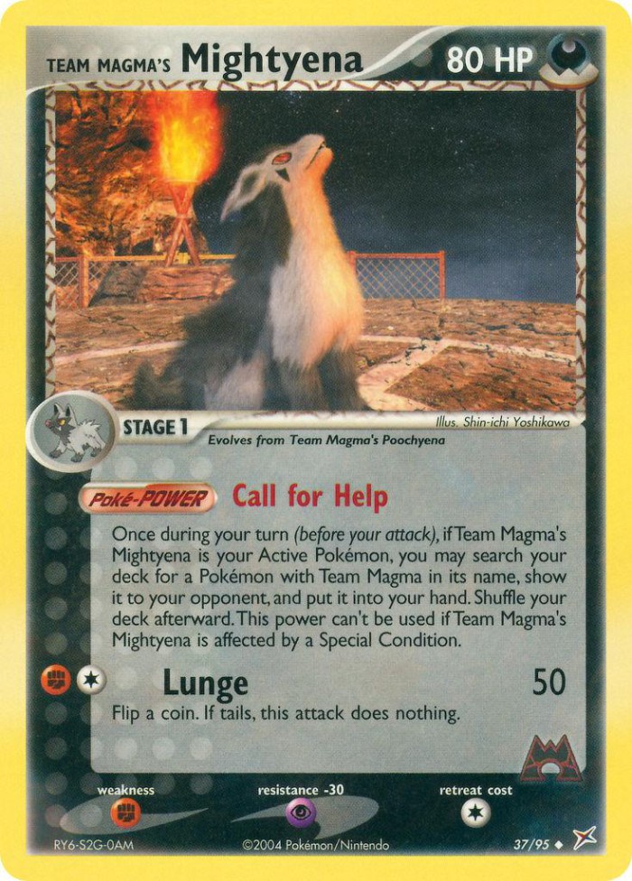 Carte Pokémon: Team Magma's Mightyena [Grahyena de Team Magma]