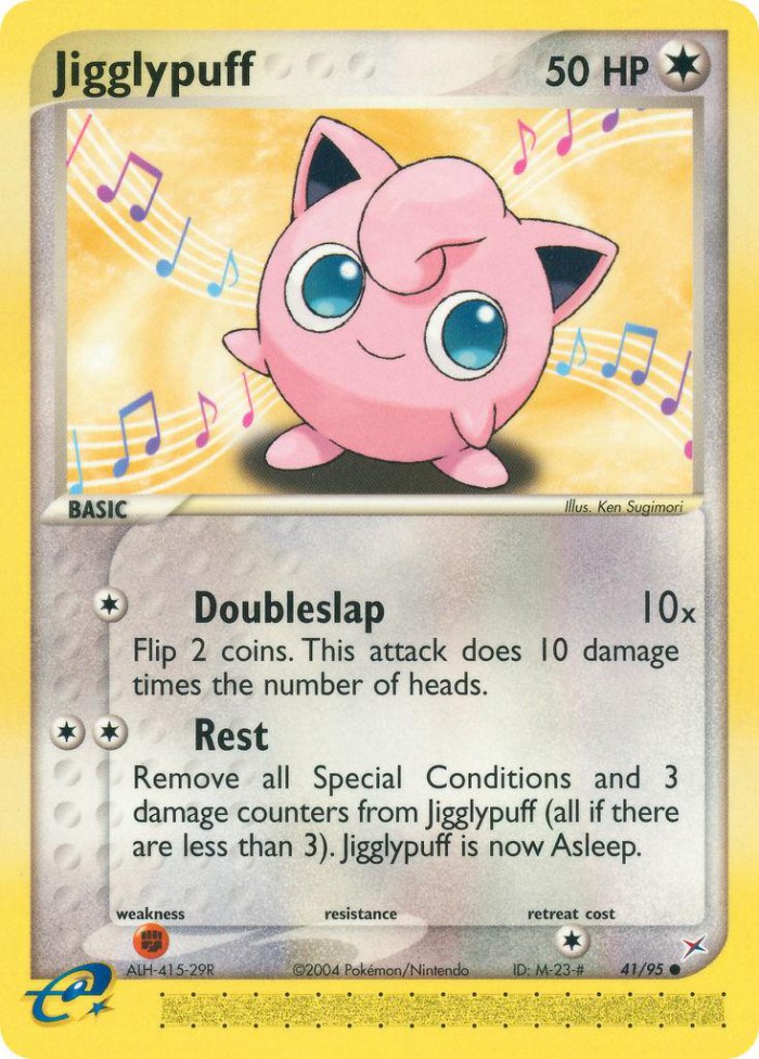 Carte Pokémon: Jigglypuff [Rondoudou]