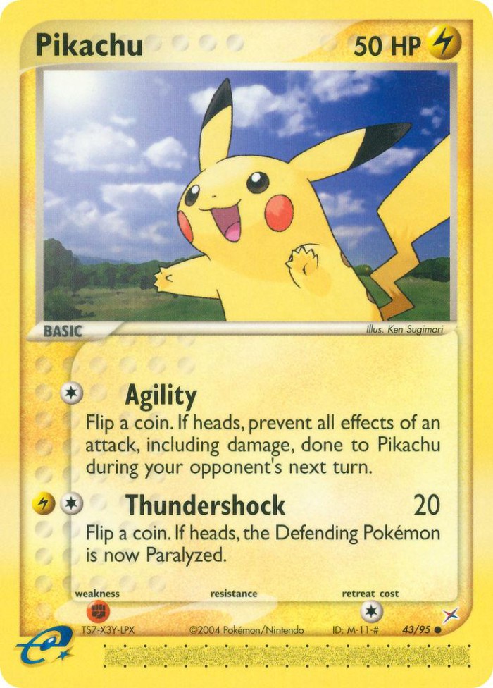 Carte Pokémon: Pikachu [Pikachu]