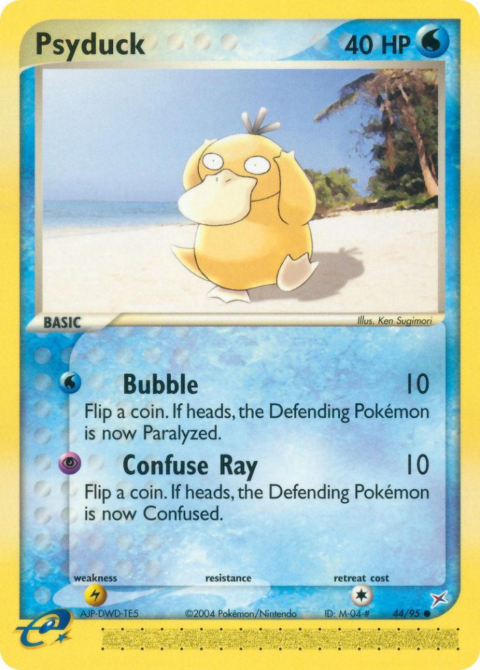 Carte Pokémon: Psyduck [Psykokwak]