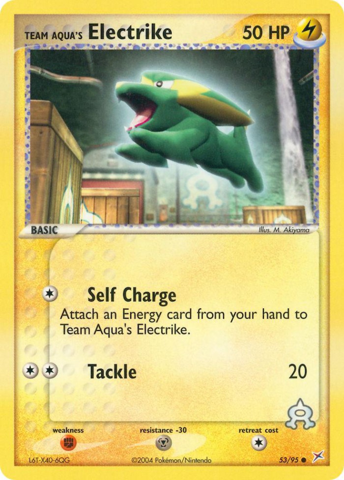 Carte Pokémon: Team Aqua's Electrike [Dynavolt de Team Aqua]