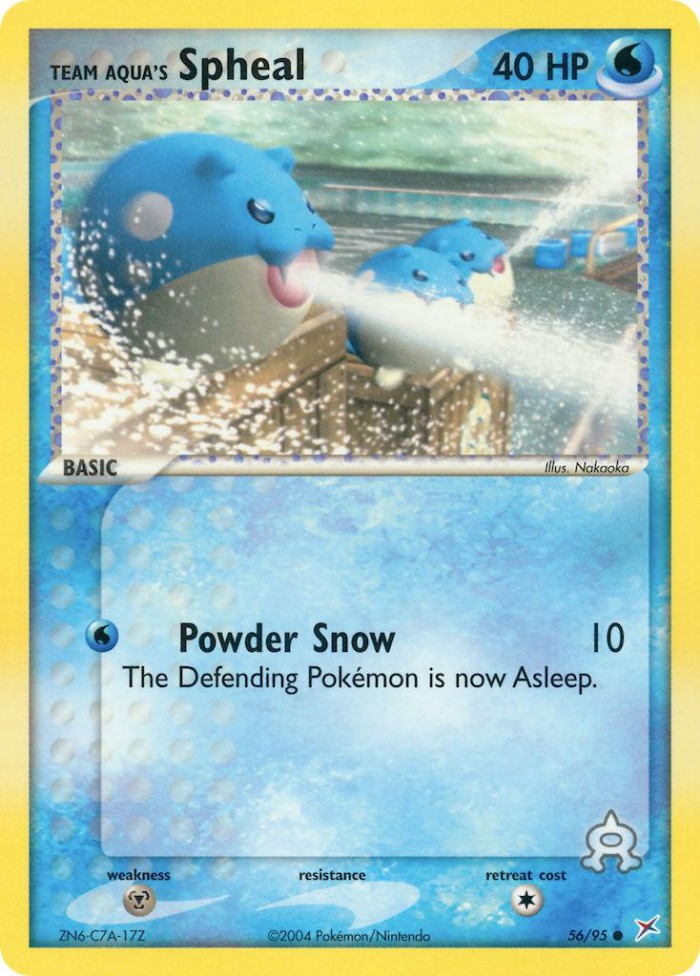 Carte Pokémon: Team Aqua's Spheal [Obalie de Team Aqua]