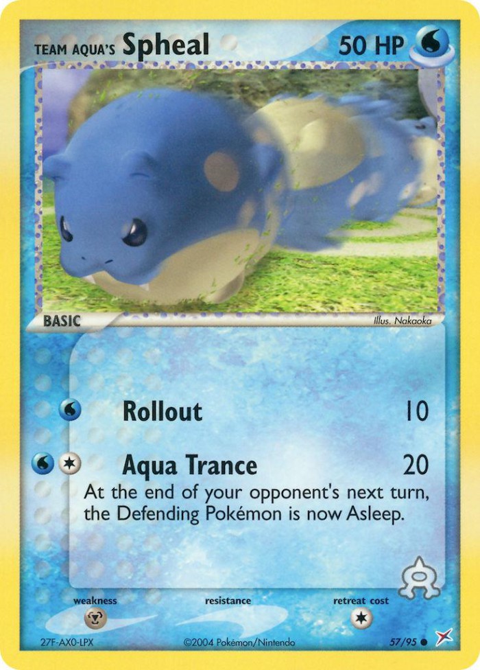 Carte Pokémon: Team Aqua's Spheal [Obalie de Team Aqua]