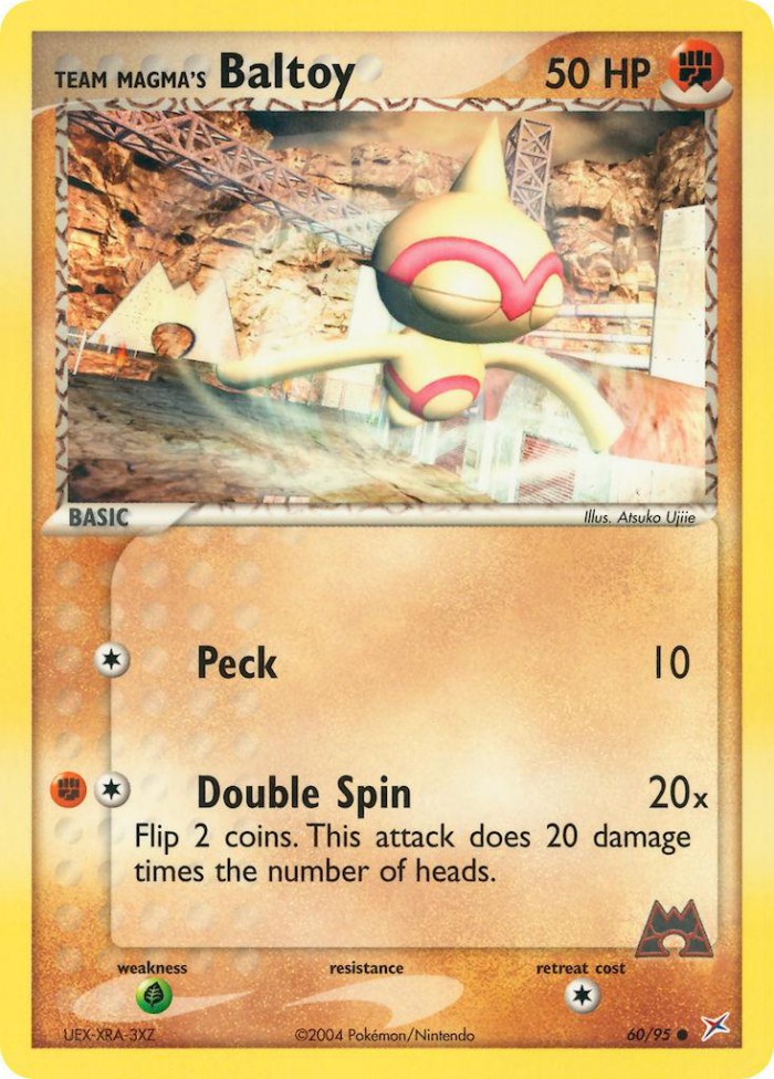 Carte Pokémon: Team Magma's Baltoy [Balbuto de Team Magma]