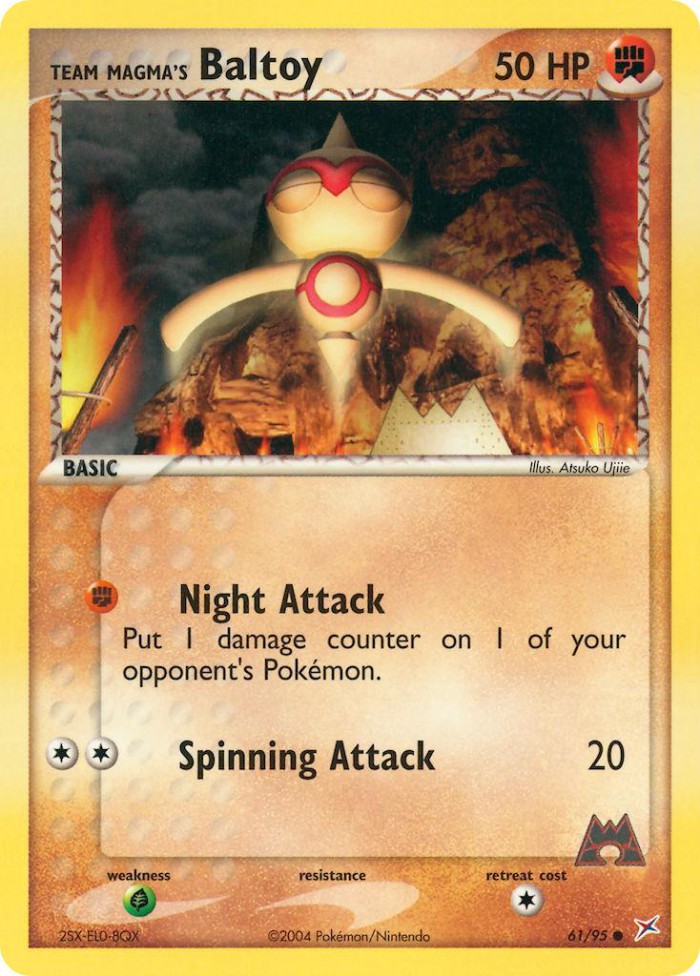 Carte Pokémon: Team Magma's Baltoy [Balbuto de Team Magma]