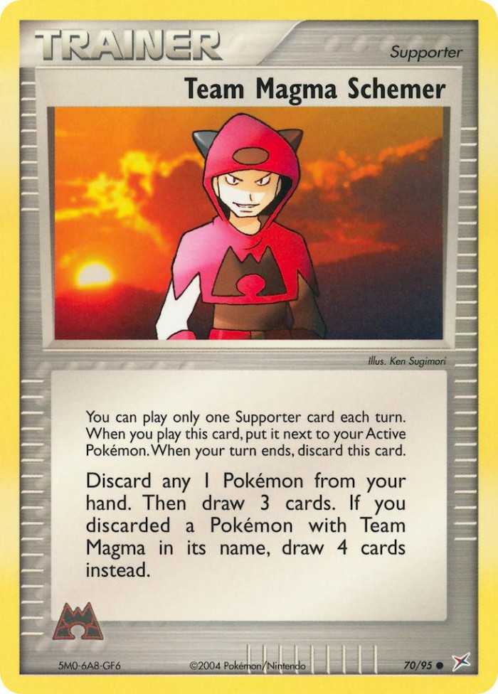 Carte Pokémon: Team Magma Schemer [Manipulateur de Team Magma]