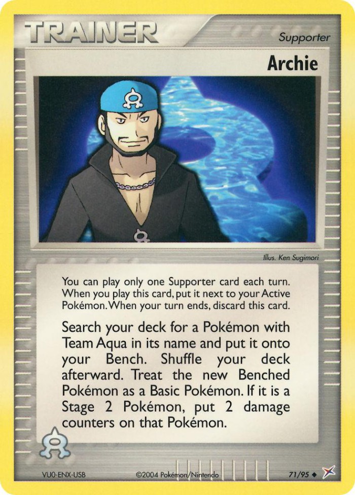 Carte Pokémon: Archie [Arthur]