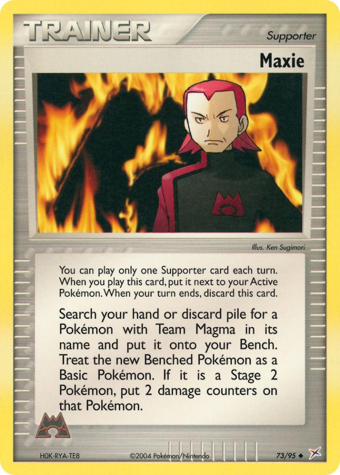 Carte Pokémon: Maxie [Max]