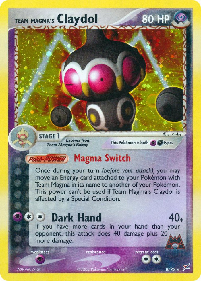 Carte Pokémon: Team Magma's Claydol [Kaorine de Team Magma]