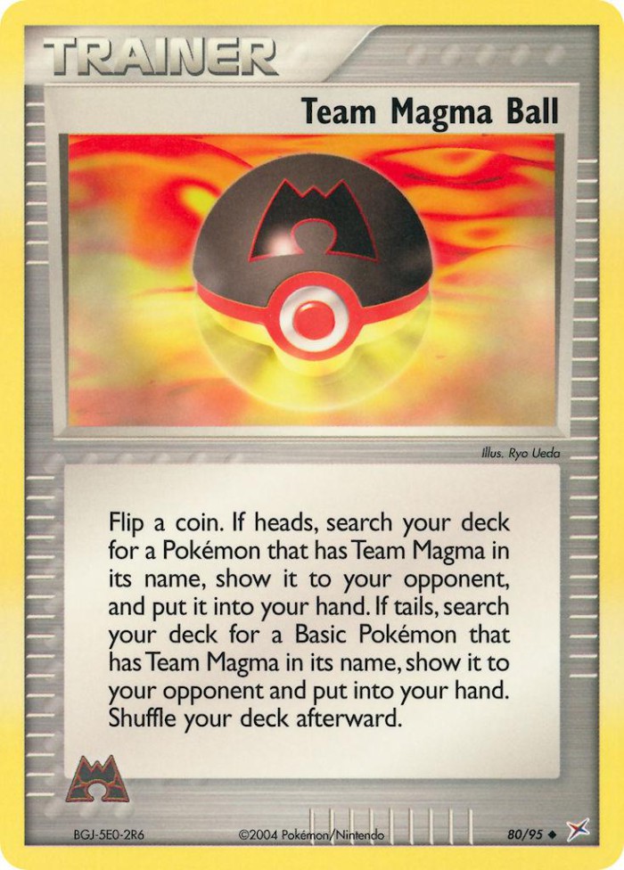 Carte Pokémon: Team Magma Ball [Boule de Team Magma]