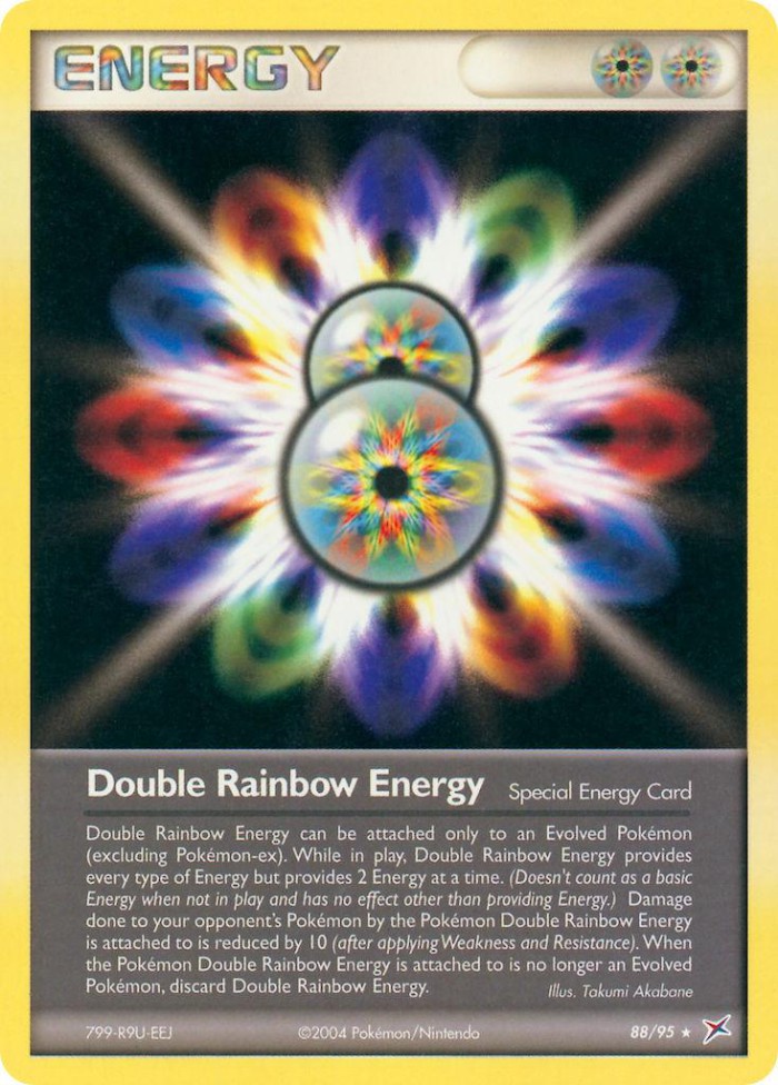 Carte Pokémon: Double Rainbow Energy [Double Énergie Multicolore]