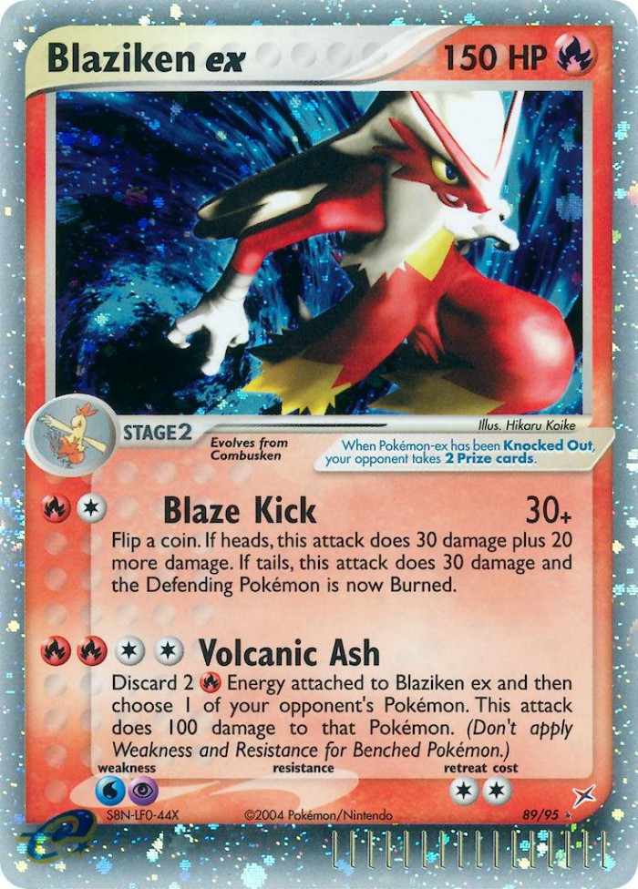 Carte Pokémon: Blaziken ex [Brasegali ex]