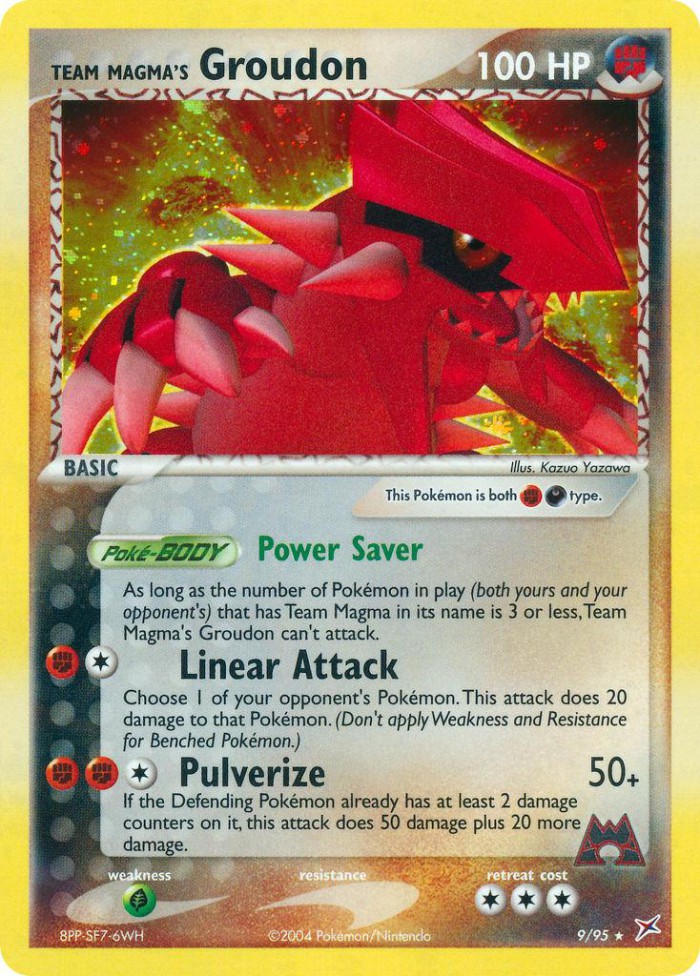 Carte Pokémon: Team Magma's Groudon [Groudon de Team Magma]