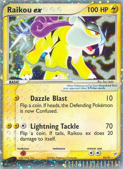 Carte Pokémon: Raikou ex [Raikou ex]