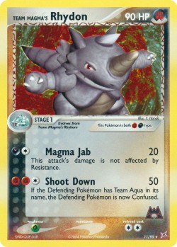 Carte Pokémon: Team Magma's Rhydon