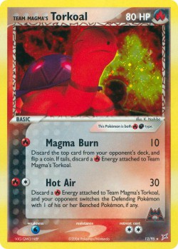 Carte Pokémon: Team Magma's Torkoal