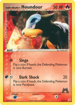 Carte Pokémon: Team Magma's Houndour