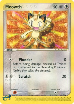 Carte Pokémon: Meowth