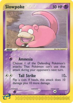 Carte Pokémon: Slowpoke