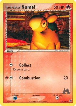 Carte Pokémon: Team Magma's Numel