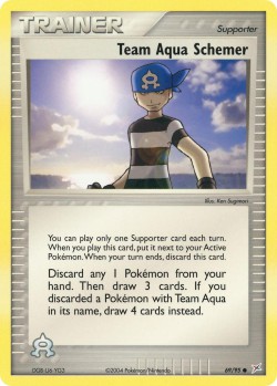 Carte Pokémon: Team Aqua Schemer