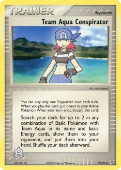 Carte Pokémon: Team Aqua Conspirator