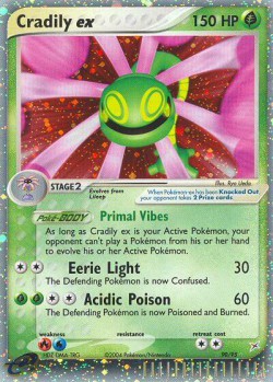 Carte Pokémon: Cradily ex