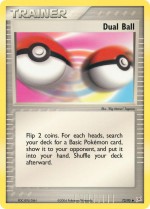 Carte Pokémon: Double balle