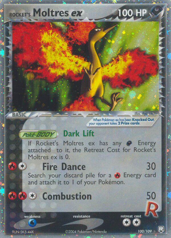 Carte Pokémon: Rocket's Moltres ex [Sulfura de Rocket ex]